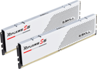 G.Skill 64GB / 5600 Ripjaws S5 White DDR5 RAM KIT (2x32GB)