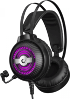 Rampage RM-K29 THUNDER Gaming Headset - Fekte/RGB