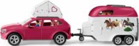 Schleich Lovas Kaland autóval és lószállító utánfutóval