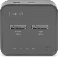 Digitus DA-71545 SSD Dokkoló és klónozó állomás (USB-C - M.2 NVMe)