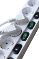 Brennenstuhl 1153110126 Elosztó 6 aljzatos 2m - Fehér