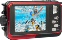 AgfaPhoto Realishot WP8000 Vízálló digitális fényképezőgép - Piros