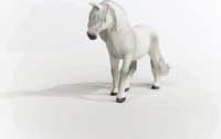 Schleich Izlandi póni kanca figura