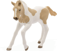 Schleich Foltos ló csikó figura