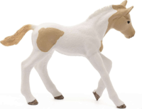 Schleich Foltos ló csikó figura
