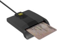Qoltec SCR-0634 USB-C ID card kártyaolvasó