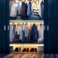 Ansmann Beltéri LED szalag mozgás- és szürkületérzékelővel 2m - Meleg fehér