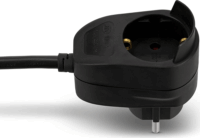 REV 0012692514 230V Elosztó 6+1 aljzatos 2m - Fekete