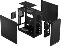 Fractal Design Focus 2 Számítógépház - Fekete