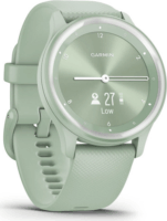 Garmin Vivomove Sport Okosóra - Ezüst/Világoszöld