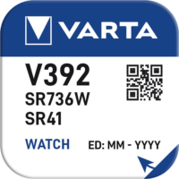 Varta Chron V 392 Ezüs Oxid Gombelem (10db/csomag)