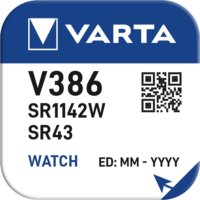 Varta Chron V 386 Ezüst Oxid Gombelem (10db/csomag)