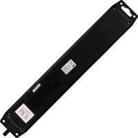 REV 0512469555 250V Elosztó 6 aljzatos 1.4m - Fekete