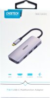Choetech HUB-M19 USB Type-C HUB kártyaolvasóval (3 port)