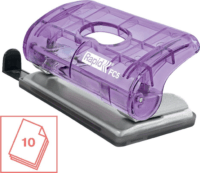 Esselte Colour'Breeze Kétlyukú 10 lap kapacitású lyukasztó - Lila