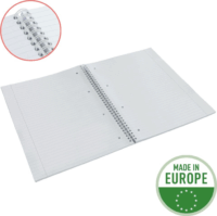 Esselte Colour'Breeze 80 lapos A4 vonalas spirálfüzet - Zöld