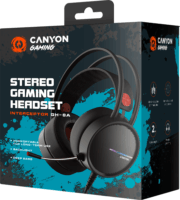 Canyon CND-SGHS8A USB Gaming Headset - Fekete