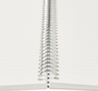 Fabriano Ecoqua 70 lapos A4 vonalas spirálfüzet - Sötétzöld