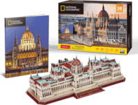 Cubicfun Magyar Parlament NatGeo - 234 darabos 3D puzzle