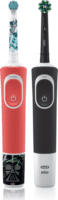Oral-B Vitality Pro D103 + Kids D100 Star Wars Elektromos fogkefe Duopack - Fekete/Narancssárga (2db)