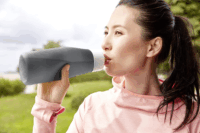 Emsa Squeeze Sport 600ml Kulacs - Fekete