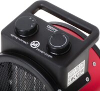 Camry CR 7743 Hordozható Elektromos Kerámia hősugárzó 2400W - Piros/Fekete