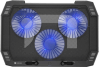 Natec Oriole 17,3" Laptop Hűtőpad - Fekete