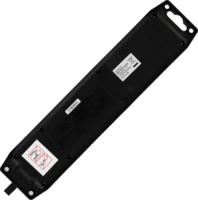 REV 0512468555 250V Elosztó 4 aljzatos 1.4m - Fekete