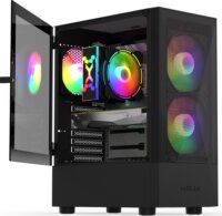 Krux VAKO Számítógépház - Fekete