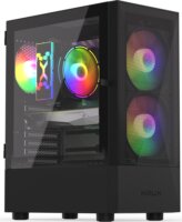 Krux VAKO Számítógépház - Fekete