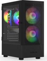 Krux VAKO Számítógépház - Fekete