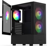 Krux VAKO Számítógépház - Fekete