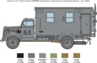 Italeri Opel Blitz Radio Truck teherautó műanyag modell (1:35)