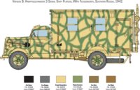 Italeri Opel Blitz Radio Truck teherautó műanyag modell (1:35)