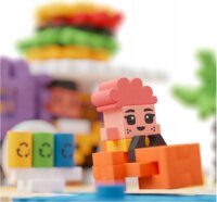 Marionex Waffle Mini Food Truck 148 darabos építőjáték készlet