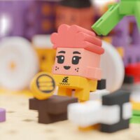 Marionex Waffle Mini Food Truck 148 darabos építőjáték készlet