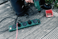 Brennenstuhl Super-Solid SL 554 Elosztó 5 aljzatos 5m - Zöld