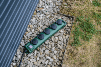 Brennenstuhl Super-Solid SL 554 Elosztó 5 aljzatos 5m - Zöld