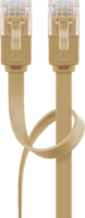Goobay U/UTP CAT6 Lapos patch kábel 5m - Barna