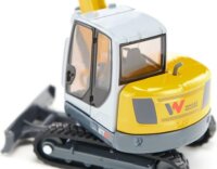 Siku Super Wacker Neuson ET65 lánctalpas kotrógép fém modell (1:50)