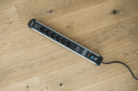 Brennenstuhl Premium-Protect-Line 250V Túlfeszültség védő elosztó 6 aljzatos 3m - Fekete/Ezüst