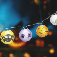 Family Halloween 58155 Beltéri LED fényfüzér 1,5m - Színes