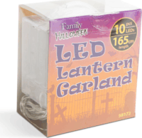 Family Halloween 58172 Beltéri LED fényfüzér 1,65m - Meleg fehér