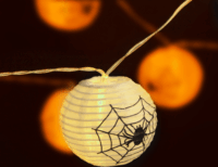 Family Halloween 58172 Beltéri LED fényfüzér 1,65m - Meleg fehér