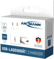 Ansmann Home Charger HC105 Hálózati USB-A töltő adapter - Fehér (5W)