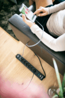 Brennenstuhl Premium-Line Elosztó 6 aljzatos 3m - Fekete