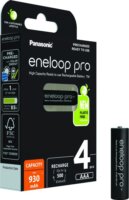 Panasonic Eneloop Pro Újratölthető AAA Mikro elem (4db/csomag)