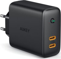 AUKEY PA-D2 Hálózati 2xUSB-C töltő (36W)