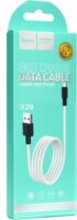 Hoco X29 USB apa - MicroUSB apa Adat- és töltőkábel 1m - Fehér
