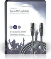 Nedis XLR - XLR kábel 20m (XLR apa - XLR anya)